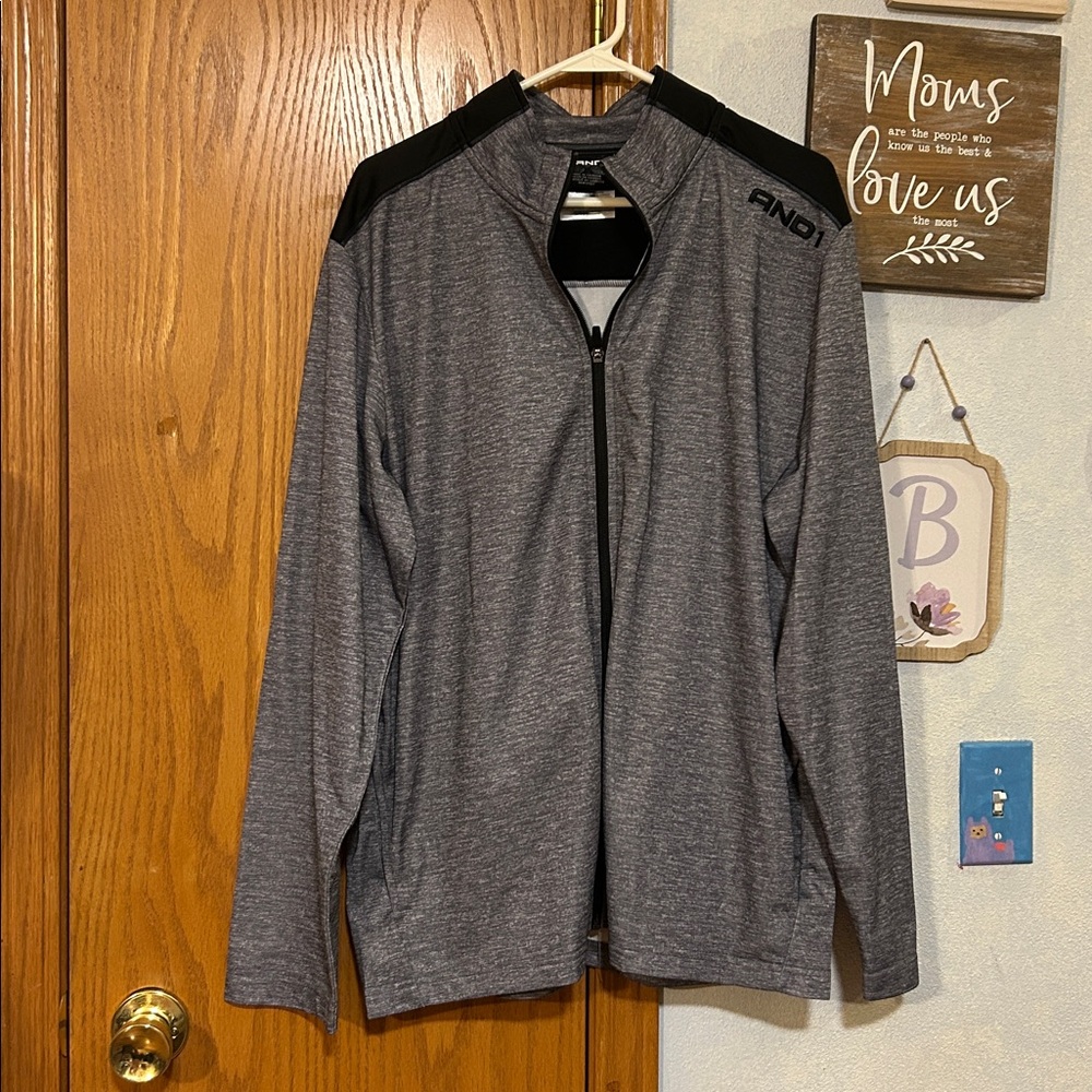 And 1 Gray Athletic Jacket - Men’s Size Large